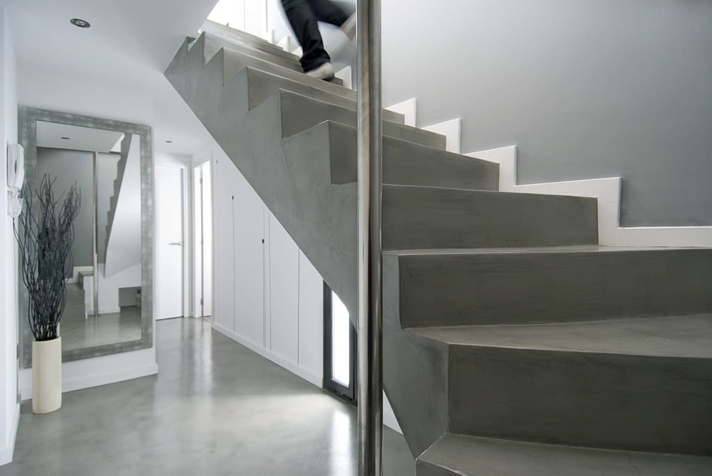 Staircase as part of the floor